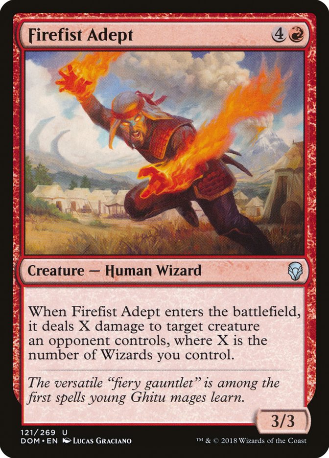 Firefist Adept [Dominaria] | Gear Gaming Fayetteville