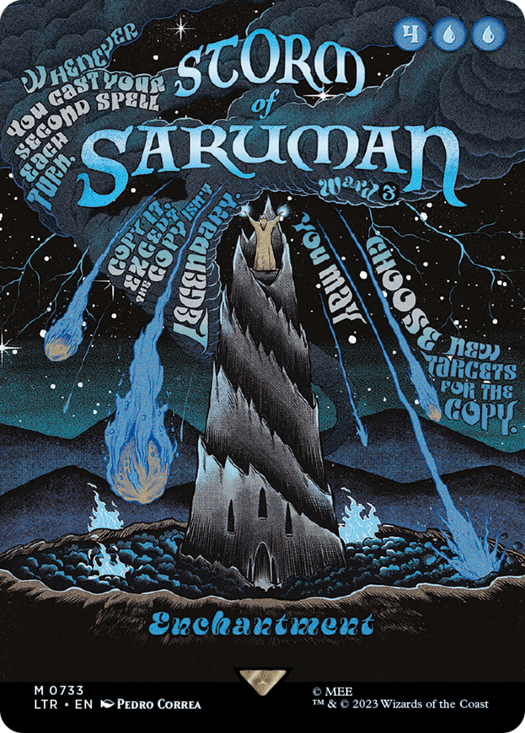 Storm of Saruman (Borderless Poster) [The Lord of the Rings: Tales of Middle-Earth] | Gear Gaming Fayetteville