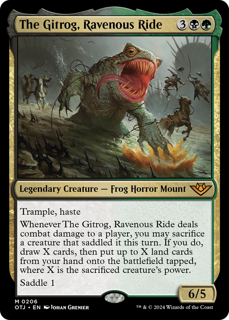 The Gitrog, Ravenous Ride [Outlaws of Thunder Junction] | Gear Gaming Fayetteville