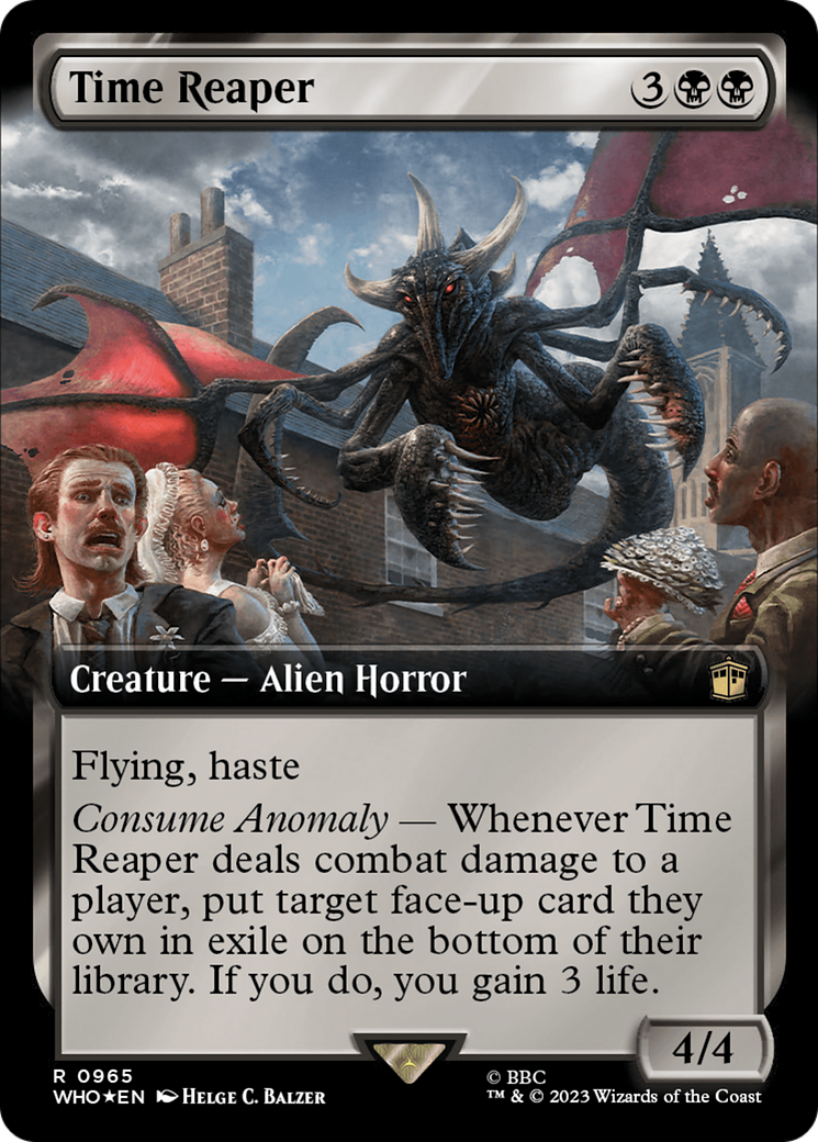 Time Reaper (Extended Art) (Surge Foil) [Doctor Who] | Gear Gaming Fayetteville