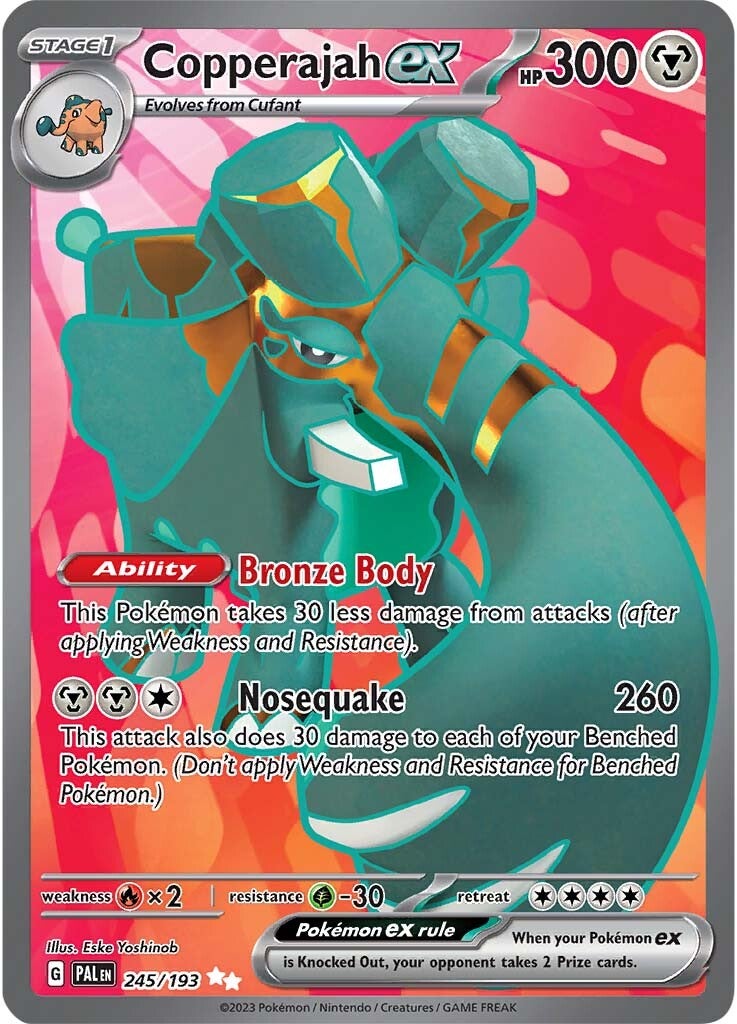 Copperajah ex (245/193) [Scarlet & Violet: Paldea Evolved] | Gear Gaming Fayetteville