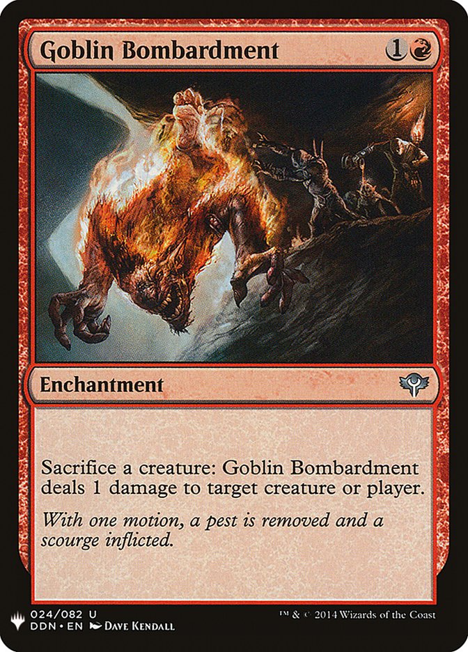 Goblin Bombardment [Mystery Booster] | Gear Gaming Fayetteville