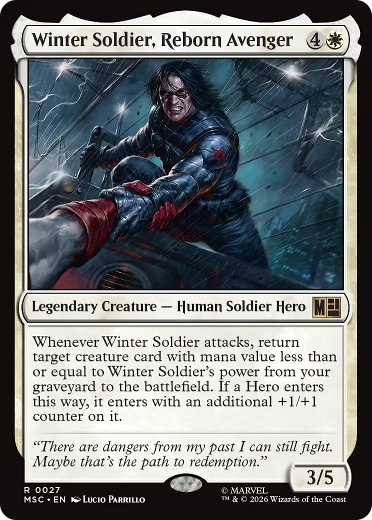 Winter Soldier, Reborn Avenger [Marvel Super Heroes Commander] | Gear Gaming Fayetteville