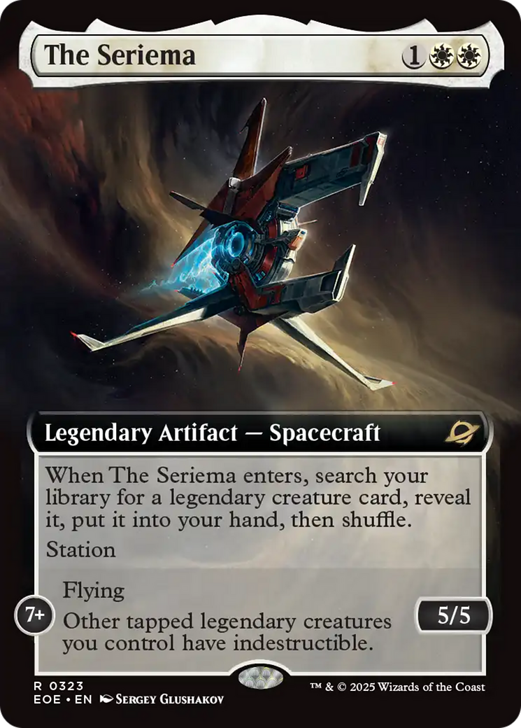 The Seriema (Extended Art) [Edge of Eternities] | Gear Gaming Fayetteville