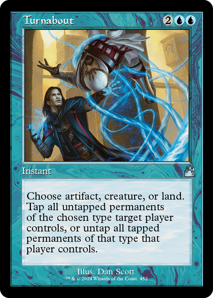 Turnabout (Retro Frame) [Ravnica Remastered] | Gear Gaming Fayetteville