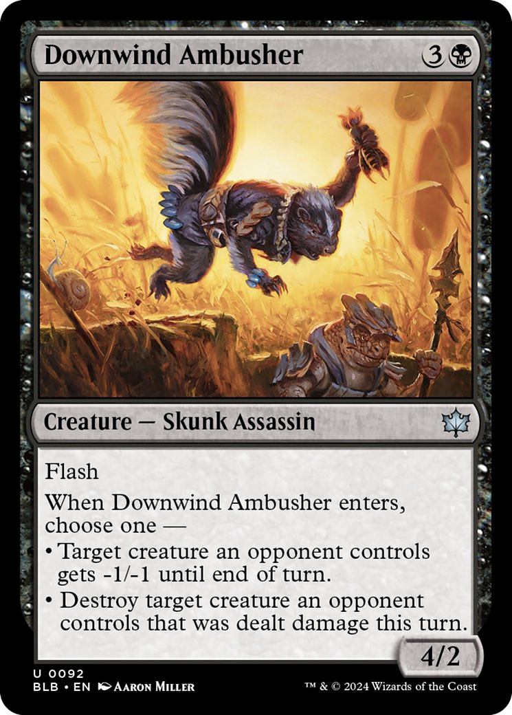 Downwind Ambusher [Bloomburrow] | Gear Gaming Fayetteville