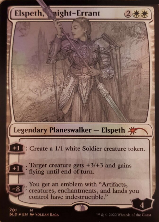 Elspeth, Knight-Errant (Sketch) [Secret Lair Drop Promos] | Gear Gaming Fayetteville