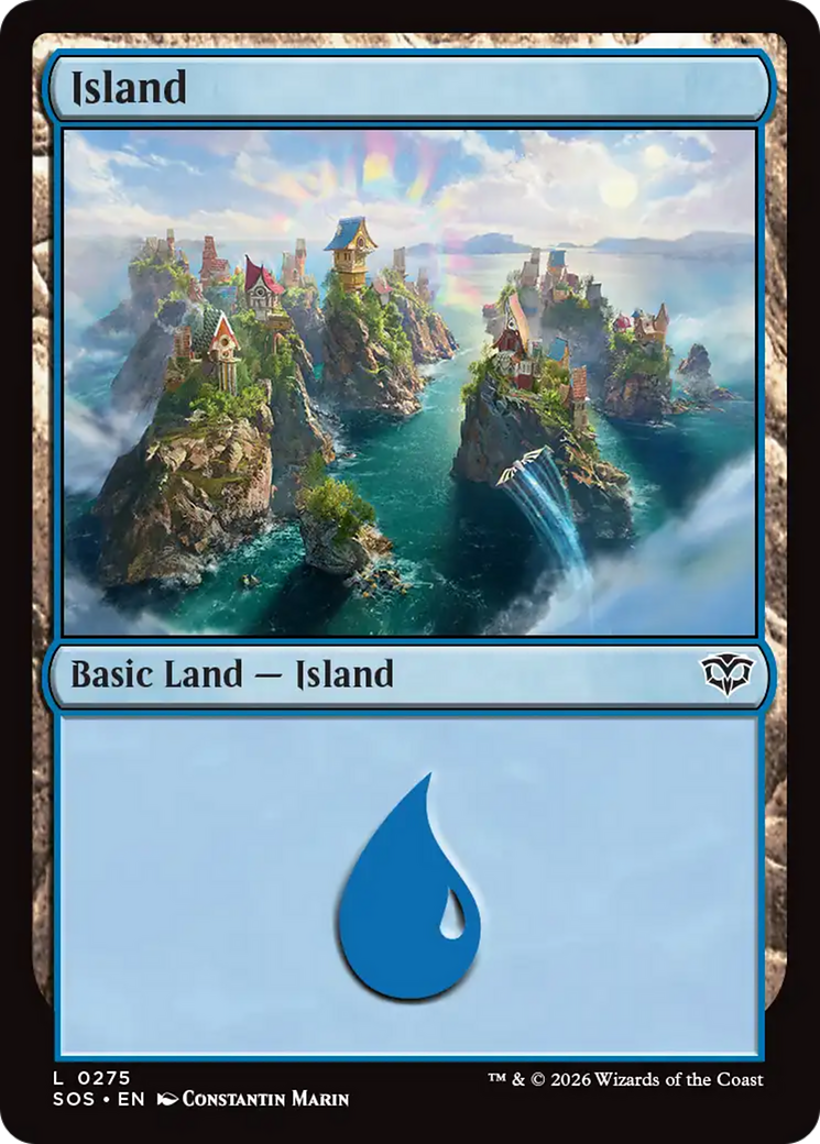 Island (0275) [Secrets of Strixhaven] | Gear Gaming Fayetteville
