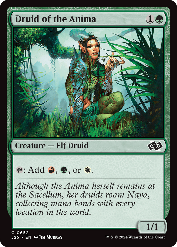 Druid of the Anima [Foundations Jumpstart] | Gear Gaming Fayetteville