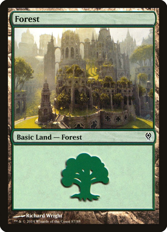 Forest (87) [Duel Decks: Jace vs. Vraska] | Gear Gaming Fayetteville