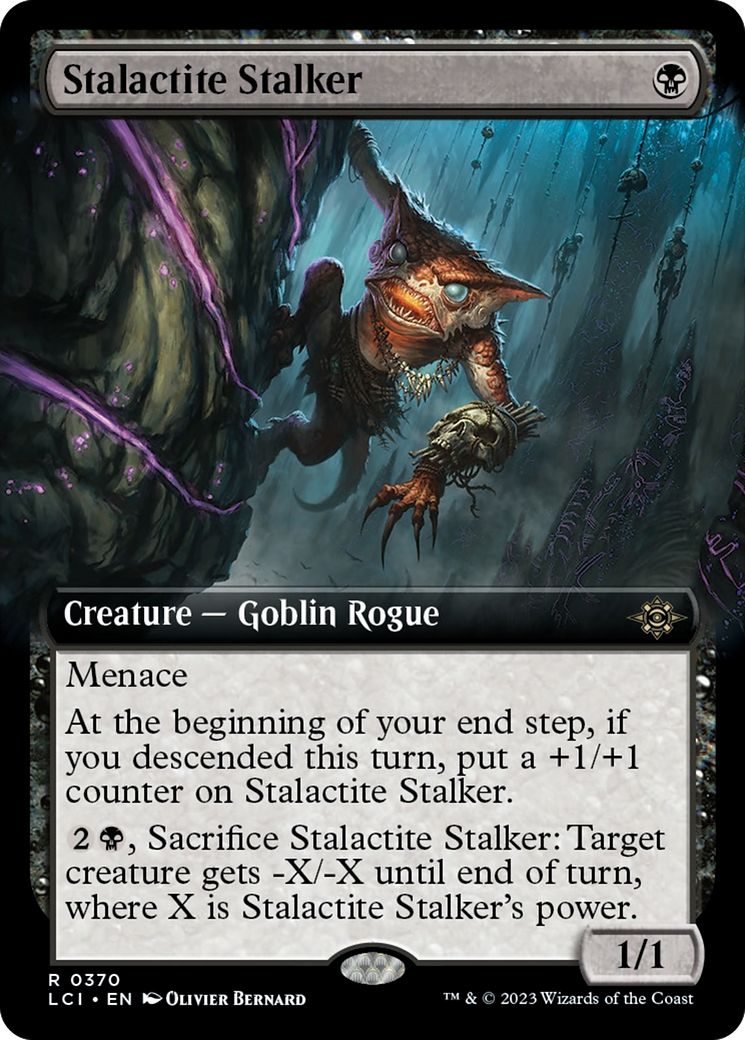 Stalactite Stalker (Extended Art) [The Lost Caverns of Ixalan] | Gear Gaming Fayetteville