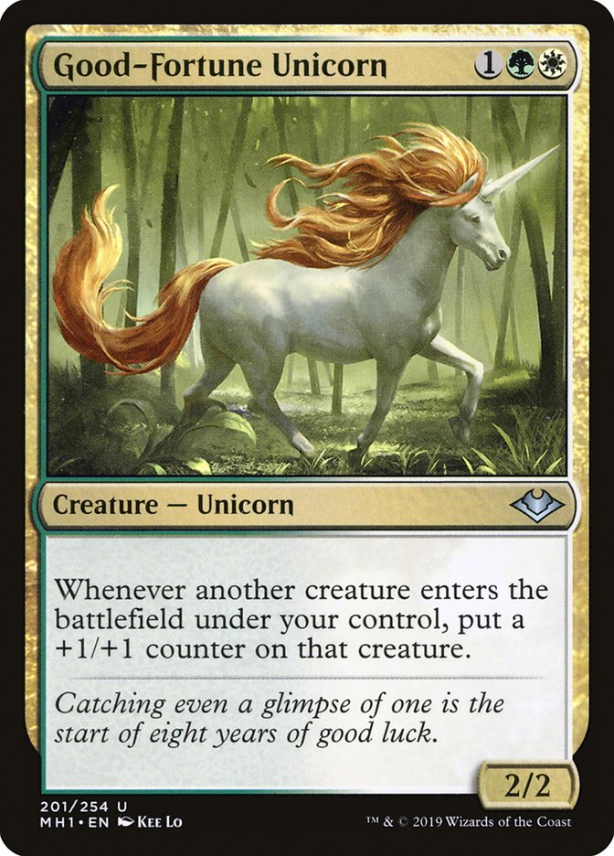 Good-Fortune Unicorn [Modern Horizons] | Gear Gaming Fayetteville