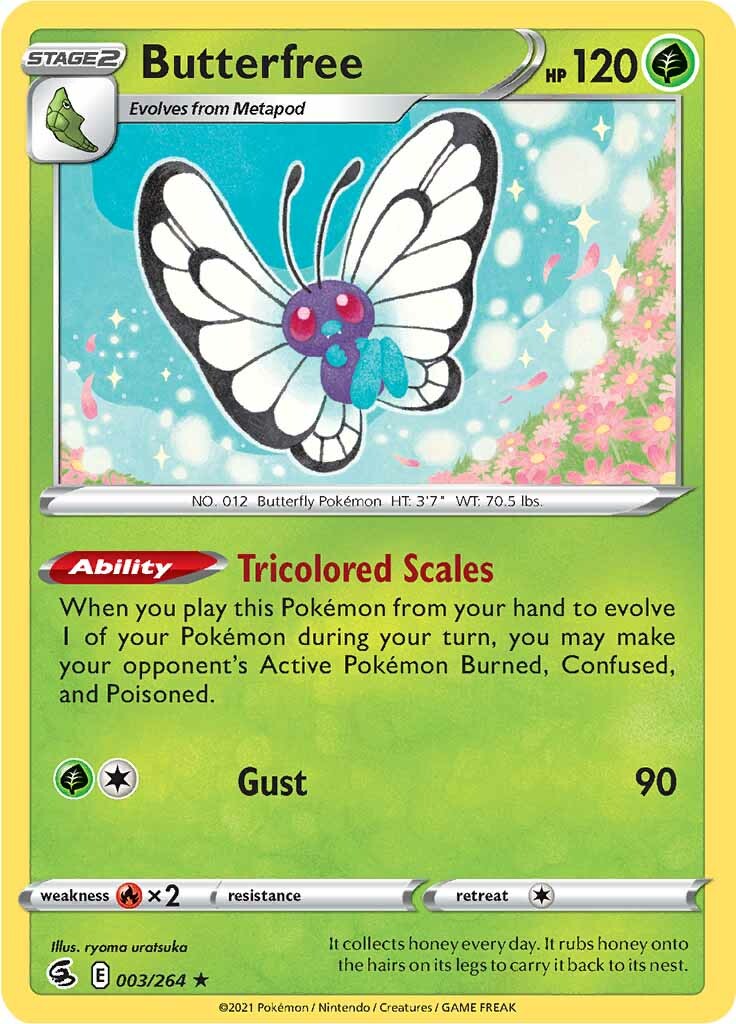 Butterfree (003/264) [Sword & Shield: Fusion Strike] | Gear Gaming Fayetteville