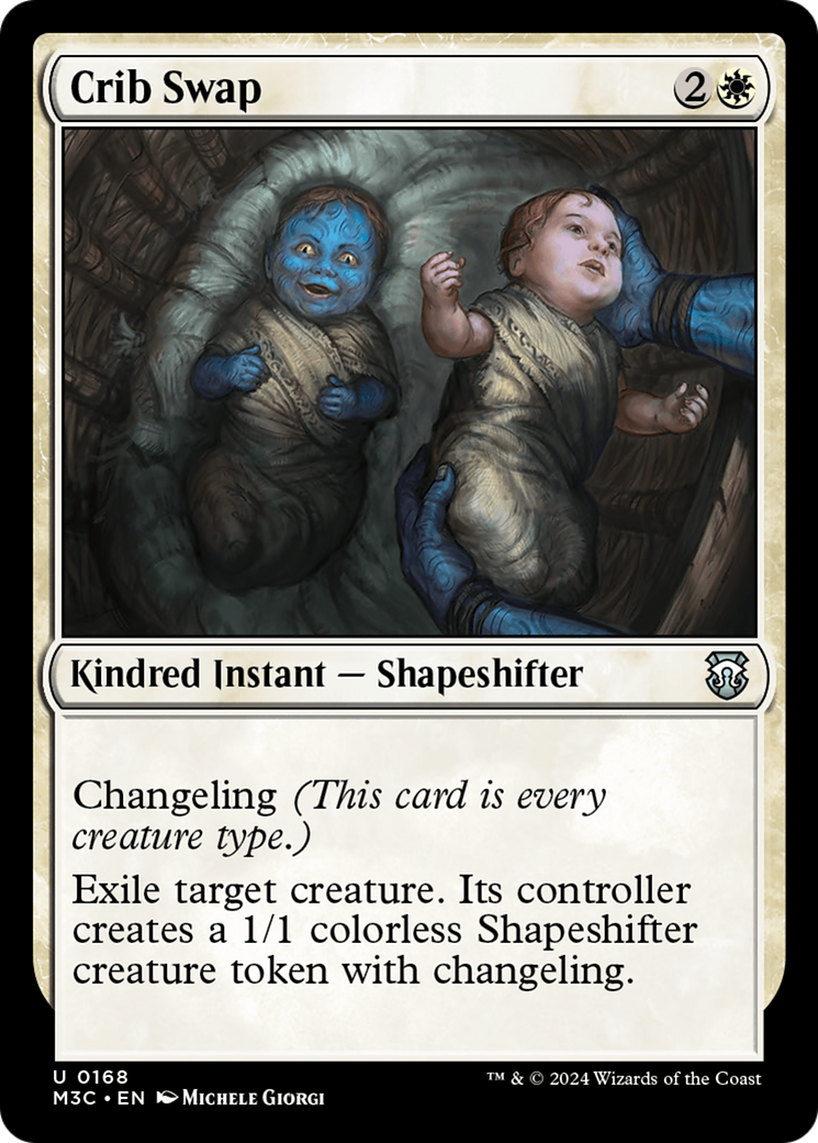 Crib Swap (Ripple Foil) [Modern Horizons 3 Commander] | Gear Gaming Fayetteville