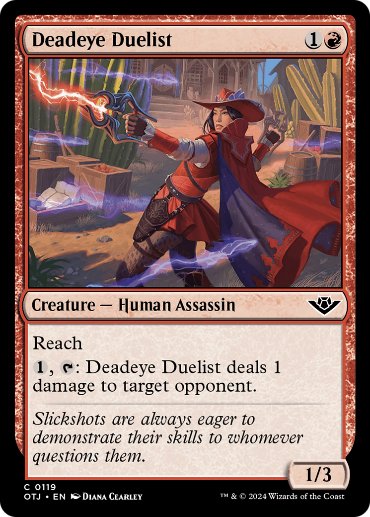 Deadeye Duelist [Outlaws of Thunder Junction] | Gear Gaming Fayetteville