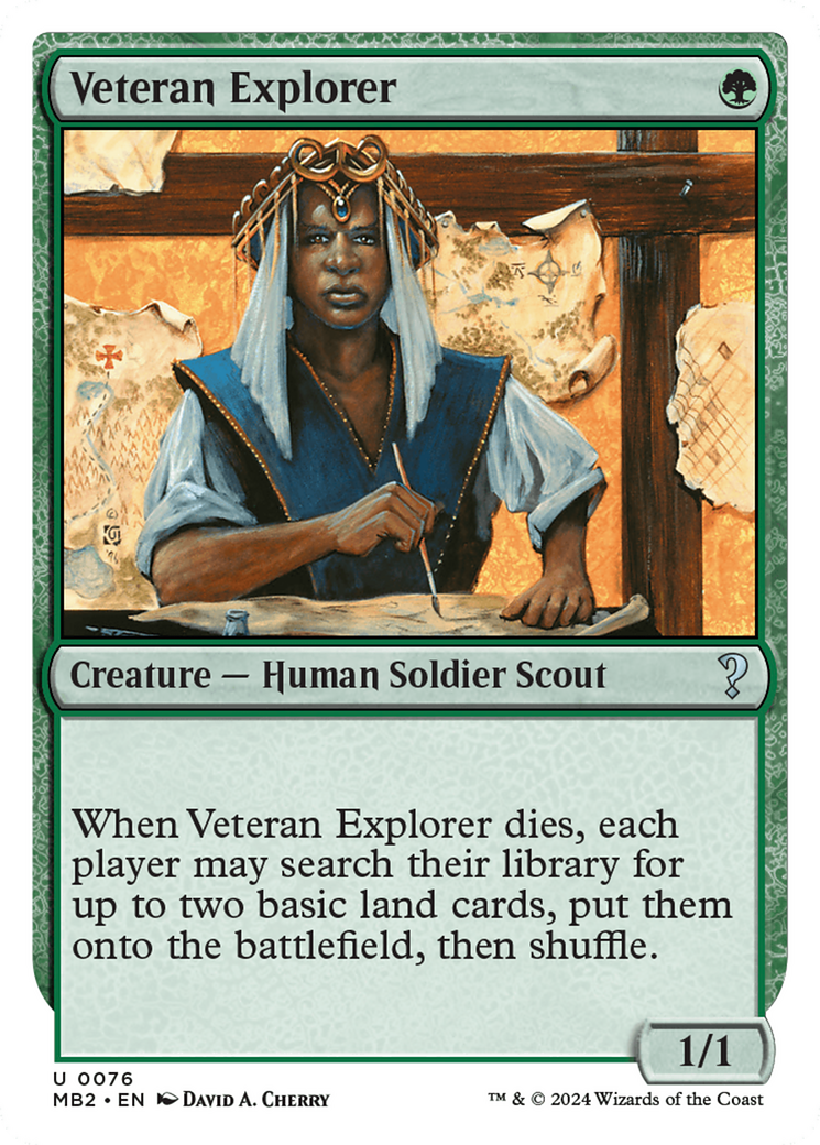 Veteran Explorer (White Border) [Mystery Booster 2] | Gear Gaming Fayetteville