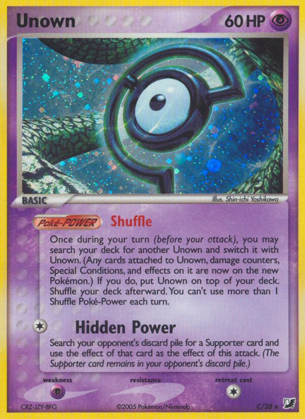 Unown (C) (C/28) [EX: Unseen Forces] | Gear Gaming Fayetteville