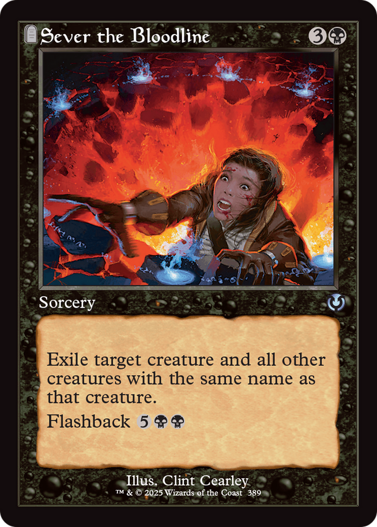 Sever the Bloodline (Retro Frame) [Innistrad Remastered] | Gear Gaming Fayetteville