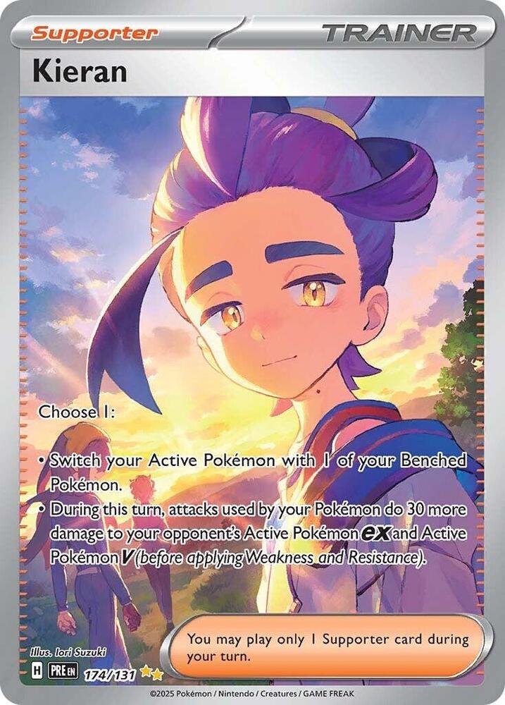 Kieran (174/131) [Scarlet & Violet: Prismatic Evolutions] | Gear Gaming Fayetteville