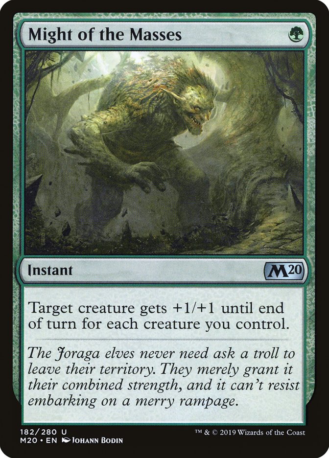 Might of the Masses [Core Set 2020] | Gear Gaming Fayetteville