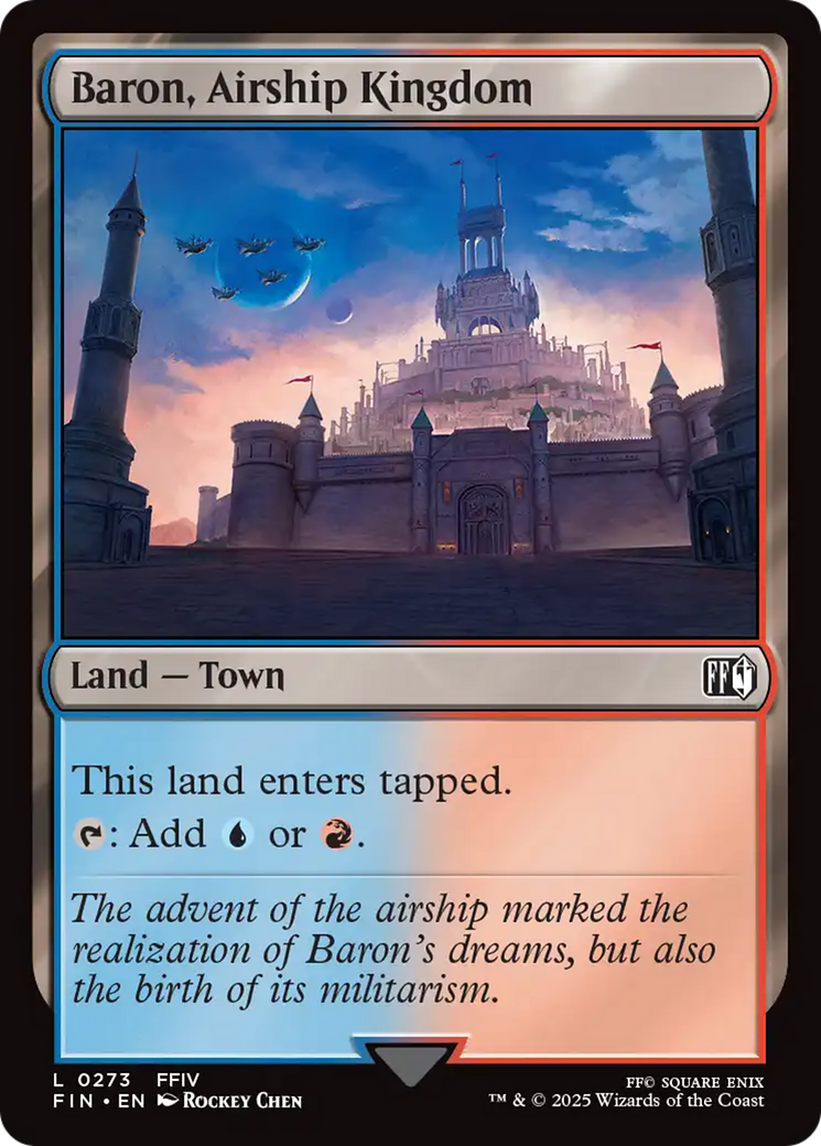 Baron, Airship Kingdom [FINAL FANTASY] | Gear Gaming Fayetteville