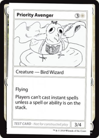 Priority Avenger (2021 Edition) [Mystery Booster Playtest Cards] | Gear Gaming Fayetteville
