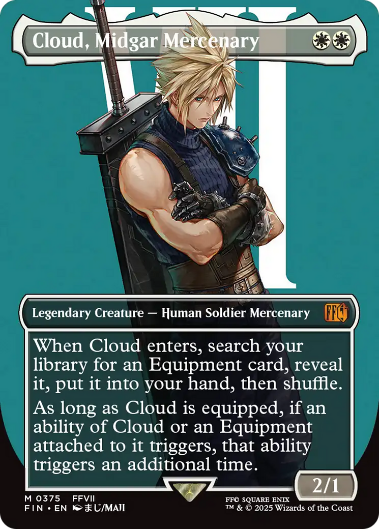 Cloud, Midgar Mercenary (Borderless) [FINAL FANTASY] | Gear Gaming Fayetteville
