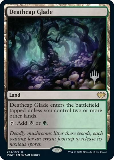 Deathcap Glade (Promo Pack) [Innistrad: Crimson Vow Promos] | Gear Gaming Fayetteville