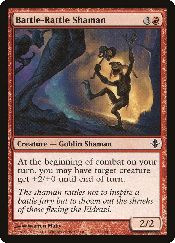 Battle-Rattle Shaman [Rise of the Eldrazi] | Gear Gaming Fayetteville