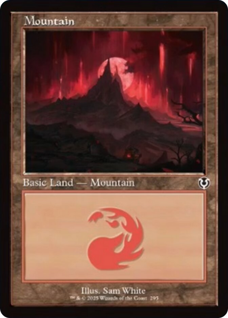 Mountain (295) (Retro Frame) [Innistrad Remastered] | Gear Gaming Fayetteville