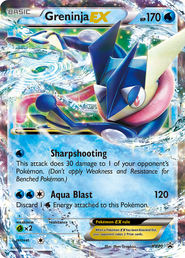 Greninja EX (XY20) [XY: Black Star Promos] | Gear Gaming Fayetteville