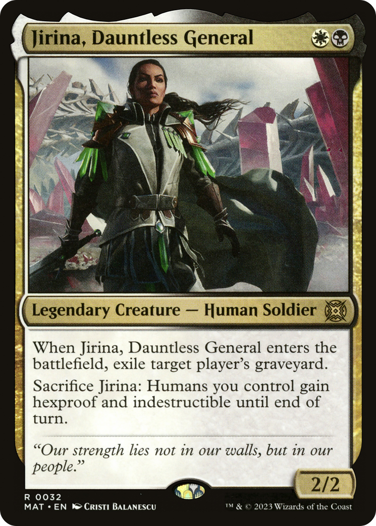 Jirina, Dauntless General [March of the Machine: The Aftermath] | Gear Gaming Fayetteville