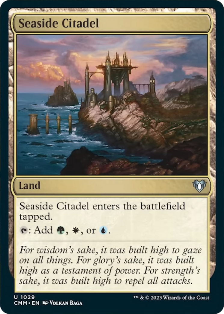 Seaside Citadel [Commander Masters] | Gear Gaming Fayetteville