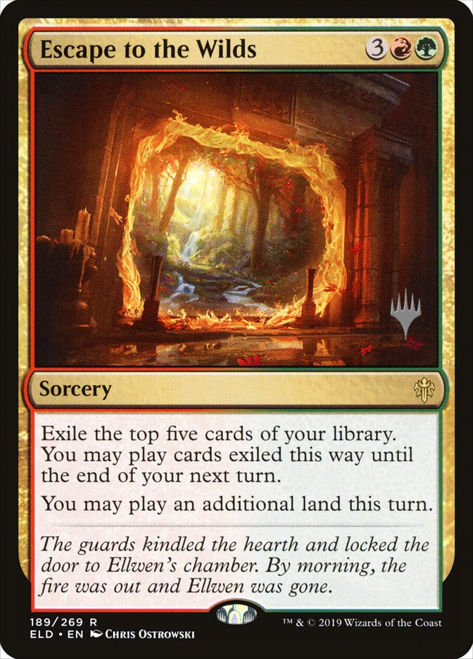Escape to the Wilds (Promo Pack) [Throne of Eldraine Promos] | Gear Gaming Fayetteville