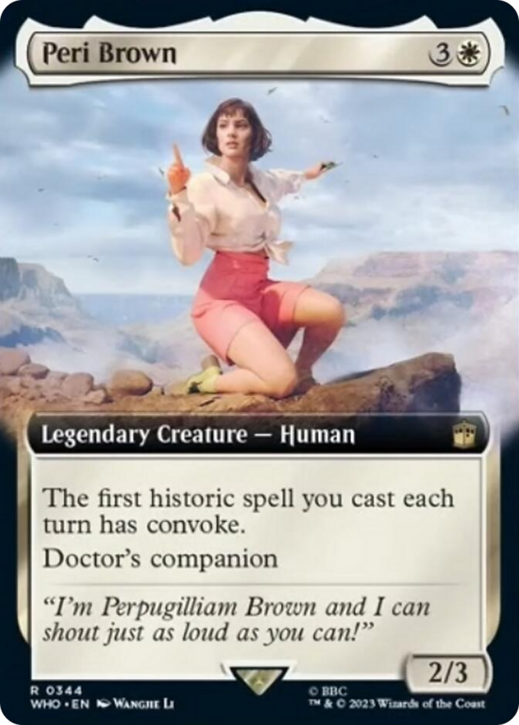 Peri Brown (Extended Art) [Doctor Who] | Gear Gaming Fayetteville