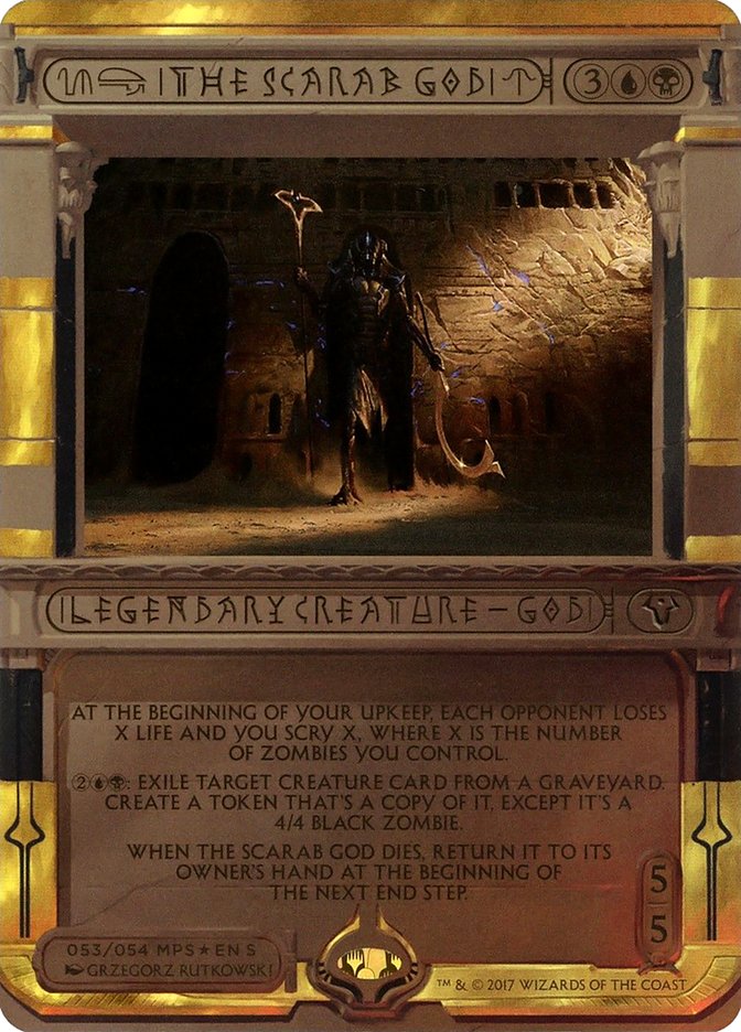 The Scarab God (Invocation) [Amonkhet Invocations] | Gear Gaming Fayetteville