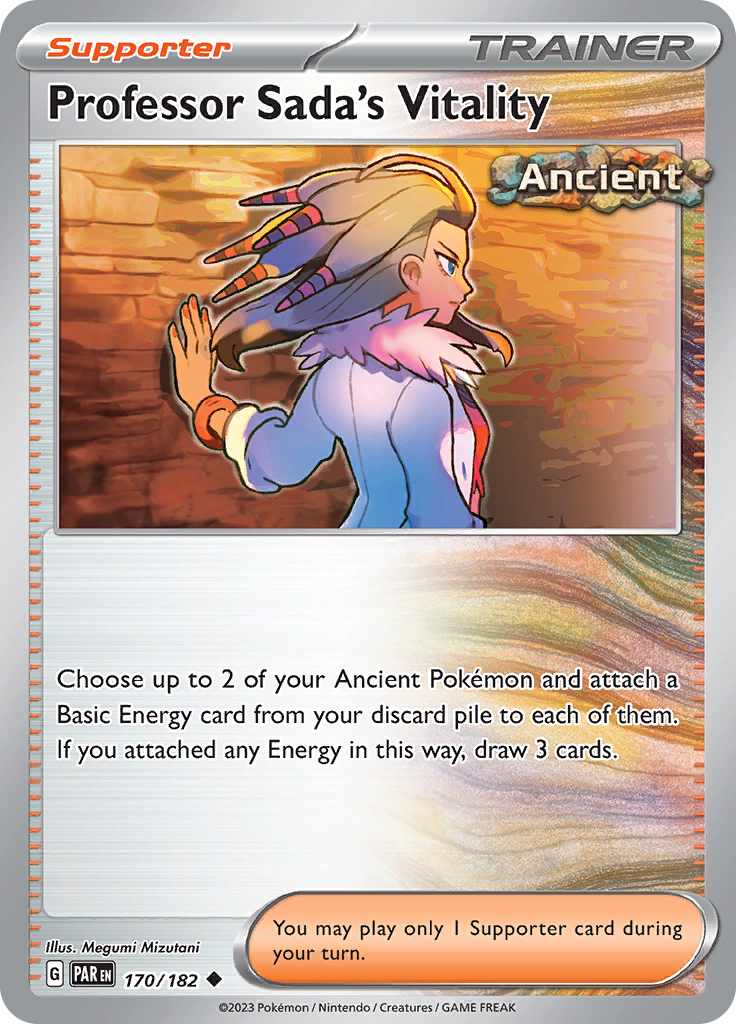 Professor Sada's Vitality (170/182) [Scarlet & Violet: Paradox Rift] | Gear Gaming Fayetteville