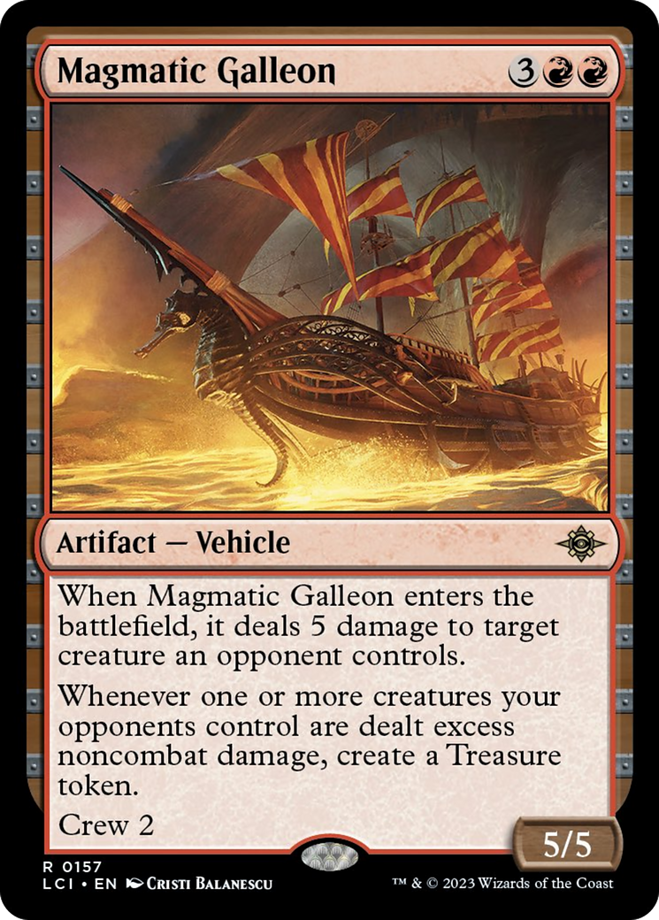 Magmatic Galleon [The Lost Caverns of Ixalan] | Gear Gaming Fayetteville