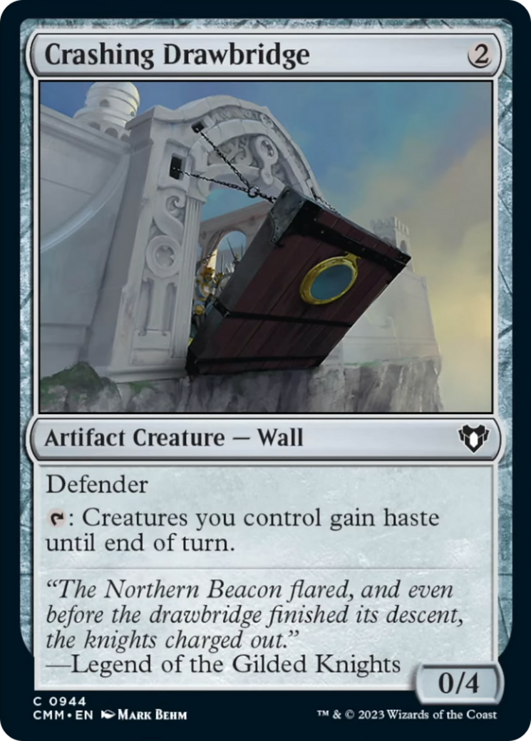 Crashing Drawbridge [Commander Masters] | Gear Gaming Fayetteville