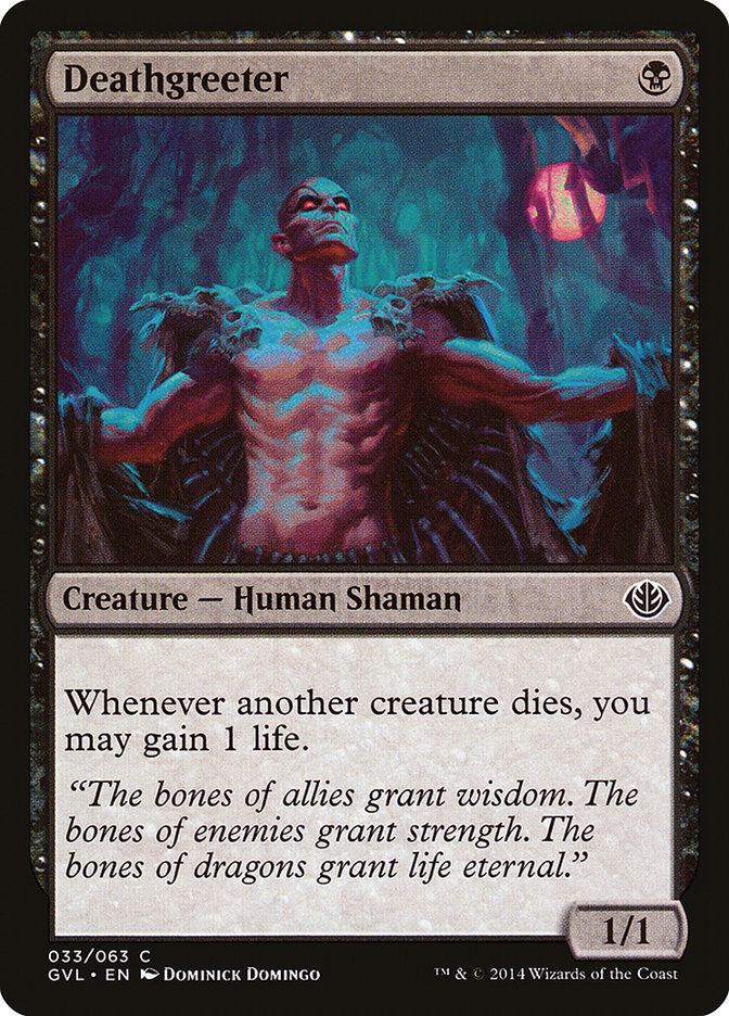Deathgreeter (Garruk vs. Liliana) [Duel Decks Anthology] | Gear Gaming Fayetteville