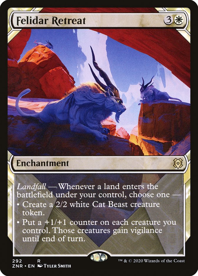 Felidar Retreat (Showcase) [Zendikar Rising] | Gear Gaming Fayetteville