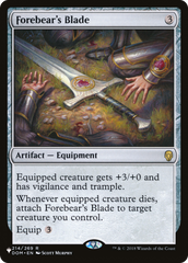 Forebear's Blade [The List] | Gear Gaming Fayetteville