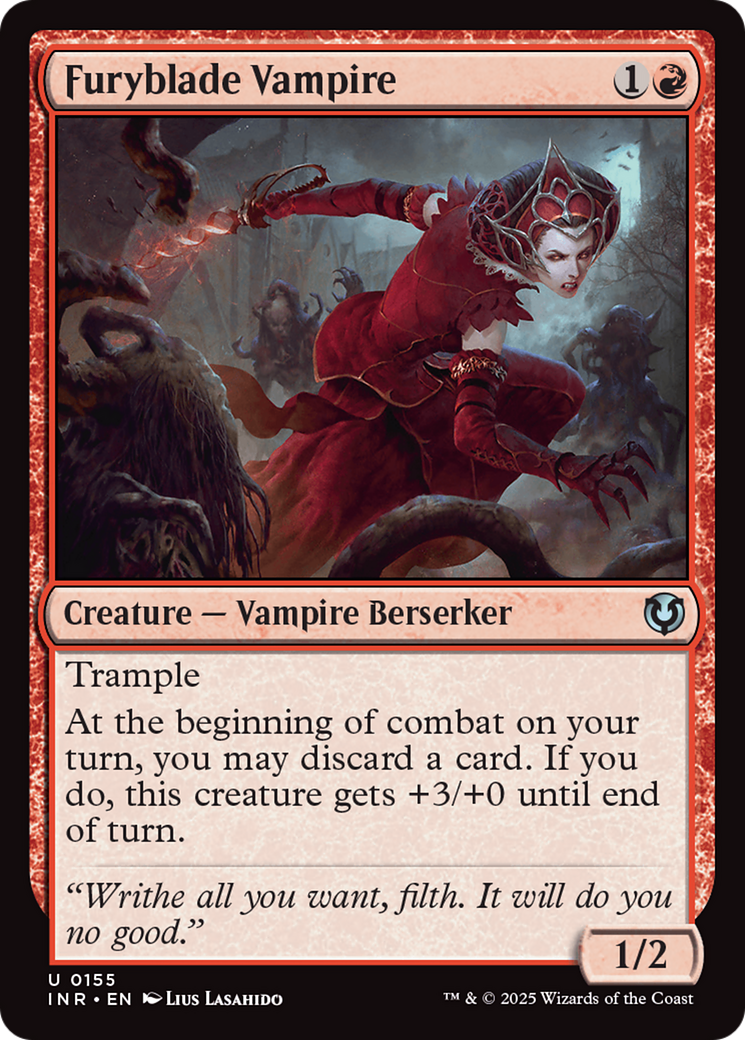 Furyblade Vampire [Innistrad Remastered] | Gear Gaming Fayetteville