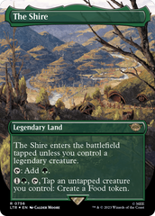 The Shire (Borderless) (Surge Foil) [The Lord of the Rings: Tales of Middle-Earth] | Gear Gaming Fayetteville