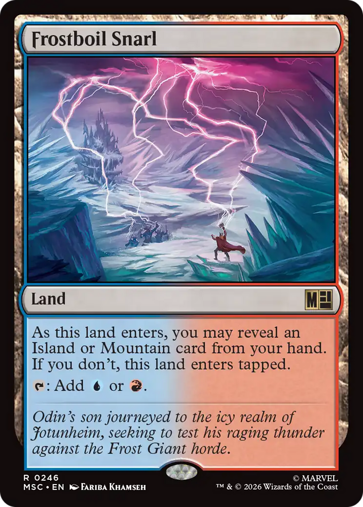 Frostboil Snarl [Marvel Super Heroes Commander] | Gear Gaming Fayetteville