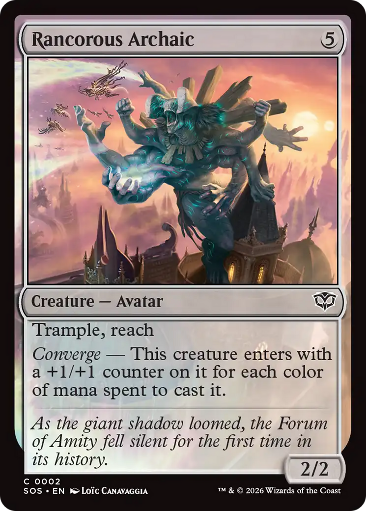 Rancorous Archaic [Secrets of Strixhaven] | Gear Gaming Fayetteville
