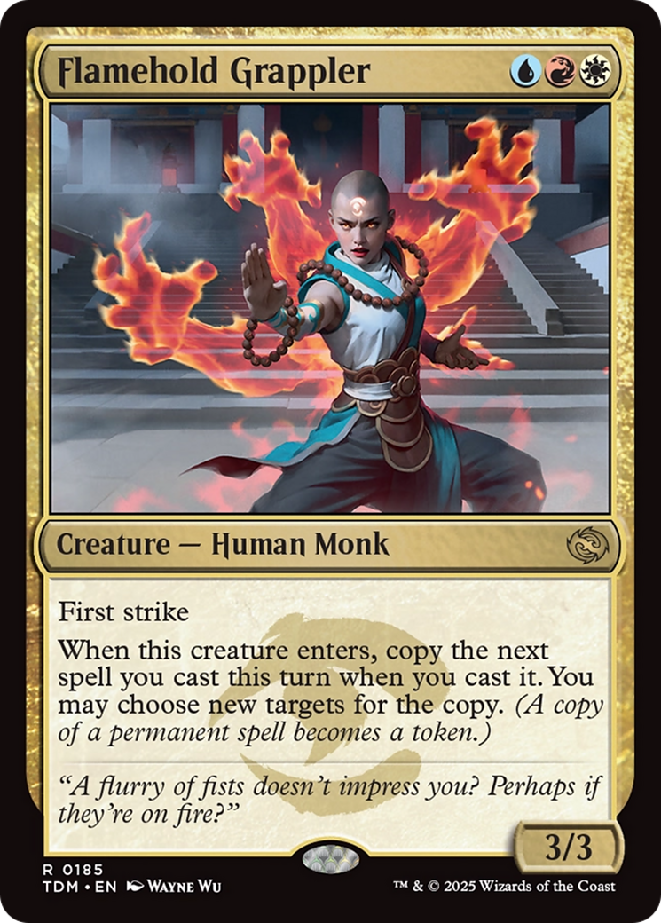 Flamehold Grappler [Tarkir: Dragonstorm] | Gear Gaming Fayetteville