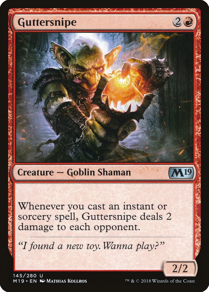 Guttersnipe [Core Set 2019] | Gear Gaming Fayetteville