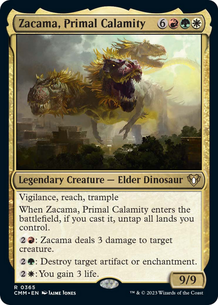 Zacama, Primal Calamity [Commander Masters] | Gear Gaming Fayetteville