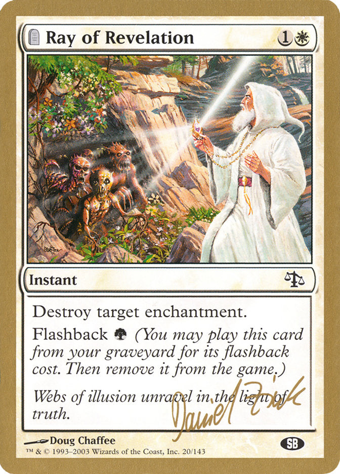 Ray of Revelation (Daniel Zink) (SB) [World Championship Decks 2003] | Gear Gaming Fayetteville